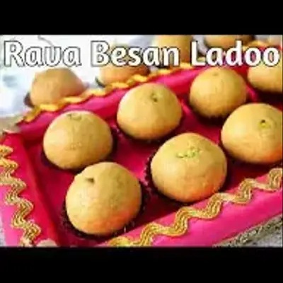 Rava besan Ladoo