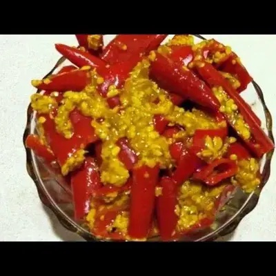 Red stuff mirchi ( Lal bholar mirch