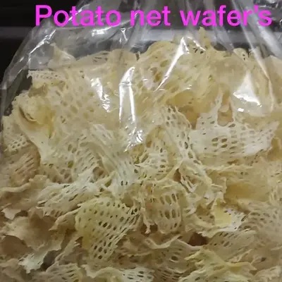 Potato net (jaliwali) wafer